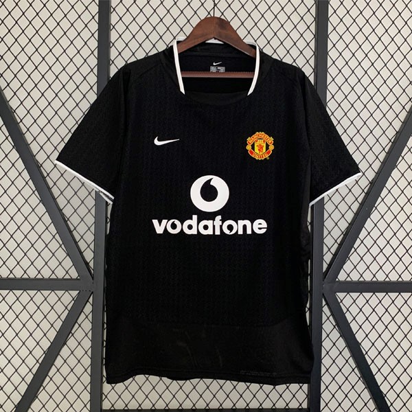 Tailandia Camiseta Manchester United Segunda equipo Retro 2003 2004